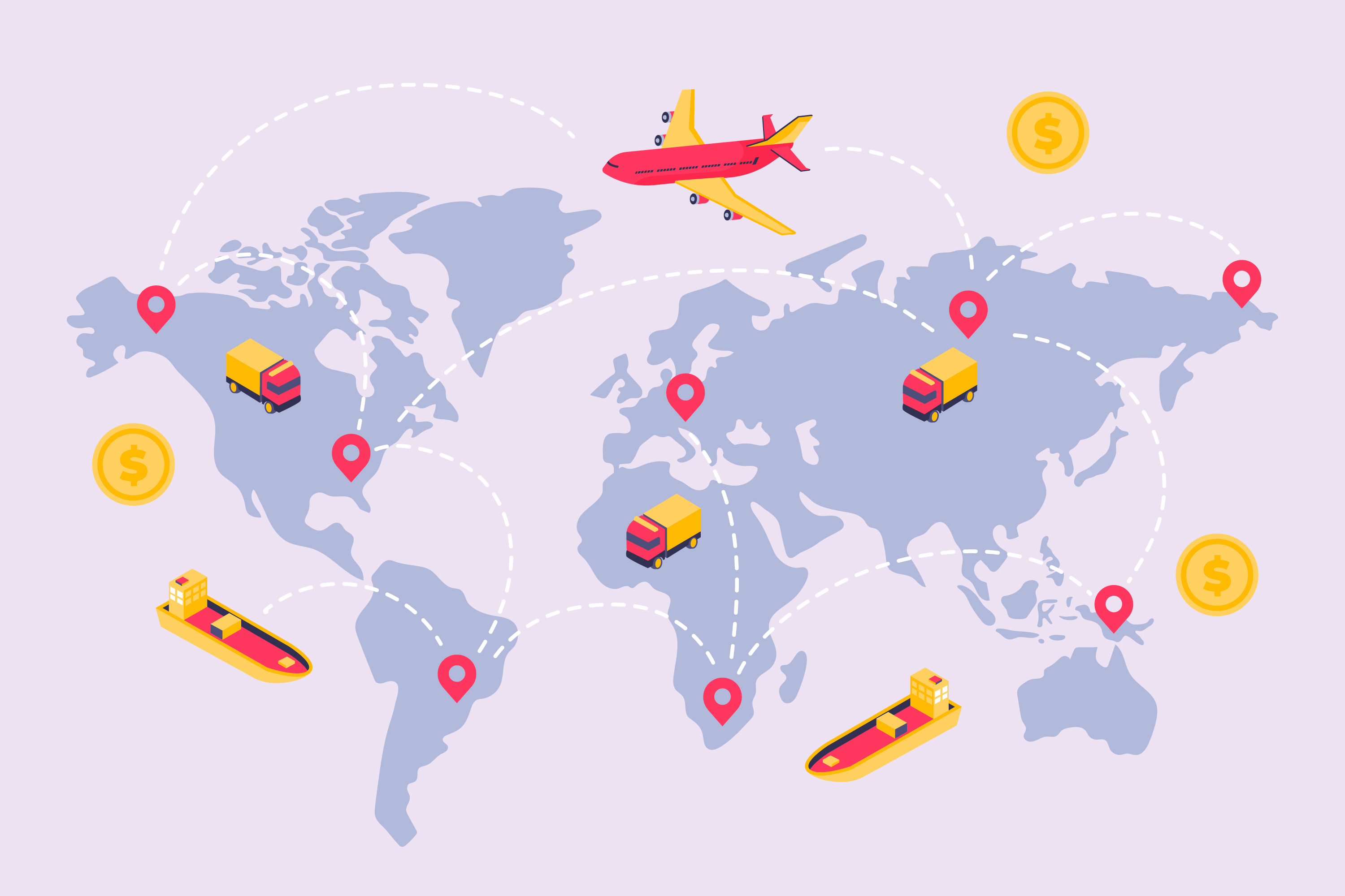 Ilustración de la infraestructura de IA y la cadena de suministro